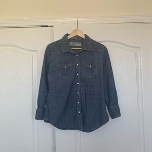 Rocks and Indigo Denim Shirt